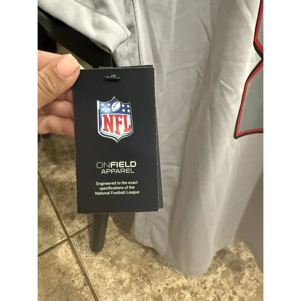 Kyle Pitts Atlanta Falcons Nike Women's Size S Game Jersey - Gray ($130MSRP)